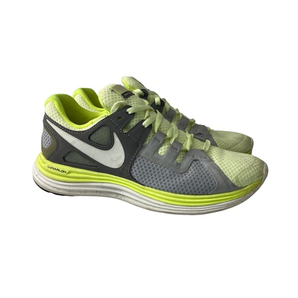 Nike Womens Lunarflash 580397-710 Yellow Running Shoes Sneakers Size 6.5 - Picture 1 of 8